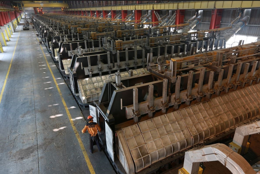 One of ERG's production facilities. Photo: ERG