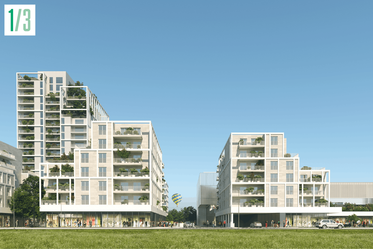 Les premiers logements du projet Perspectiv’ seront livrés en 2025.  (Photo: Perspectiv’)