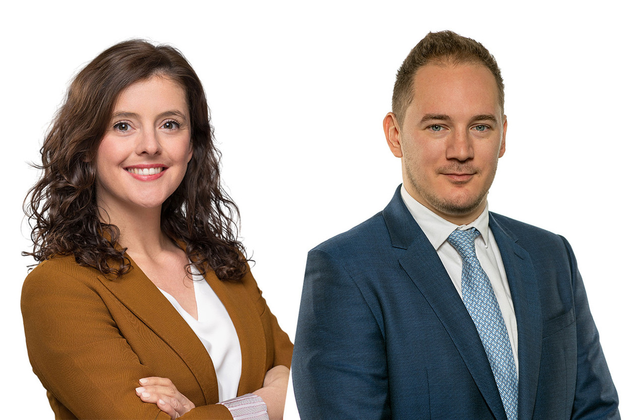 Justine Beaufils is associate in the investment funds practice of Linklaters and Victor Louvet is counsel at the law firm. Photos: Focalize/Emmanuel Claude/Linklaters. Montage: Maison Monderne