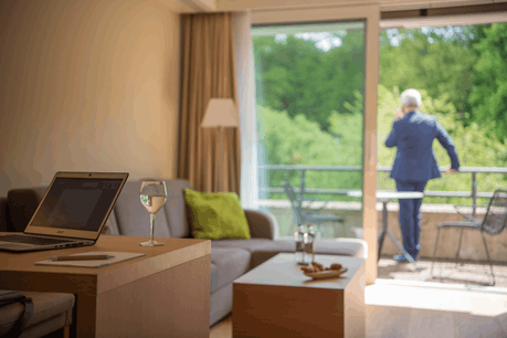 Afin d’offrir un environnement agréable propice au travail, le Domaine Thermal de Mondorf-les-Bains propose aux entreprises et aux indépendants une solution de bureaux à louer. Crédit: Mondorf Domaine Thermal