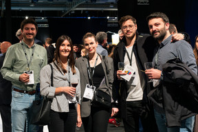 Hatim Chebli, Maxime Victor, Isabelle Cortina, Charles Wirion et Pierre Forster (Beng Architectes Associés). (Photo: Laurent Sturm)
