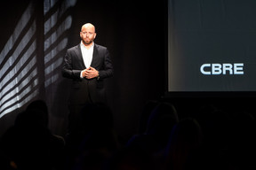 Michael Taelman (CBRE). (Photo: Laurent Sturm)