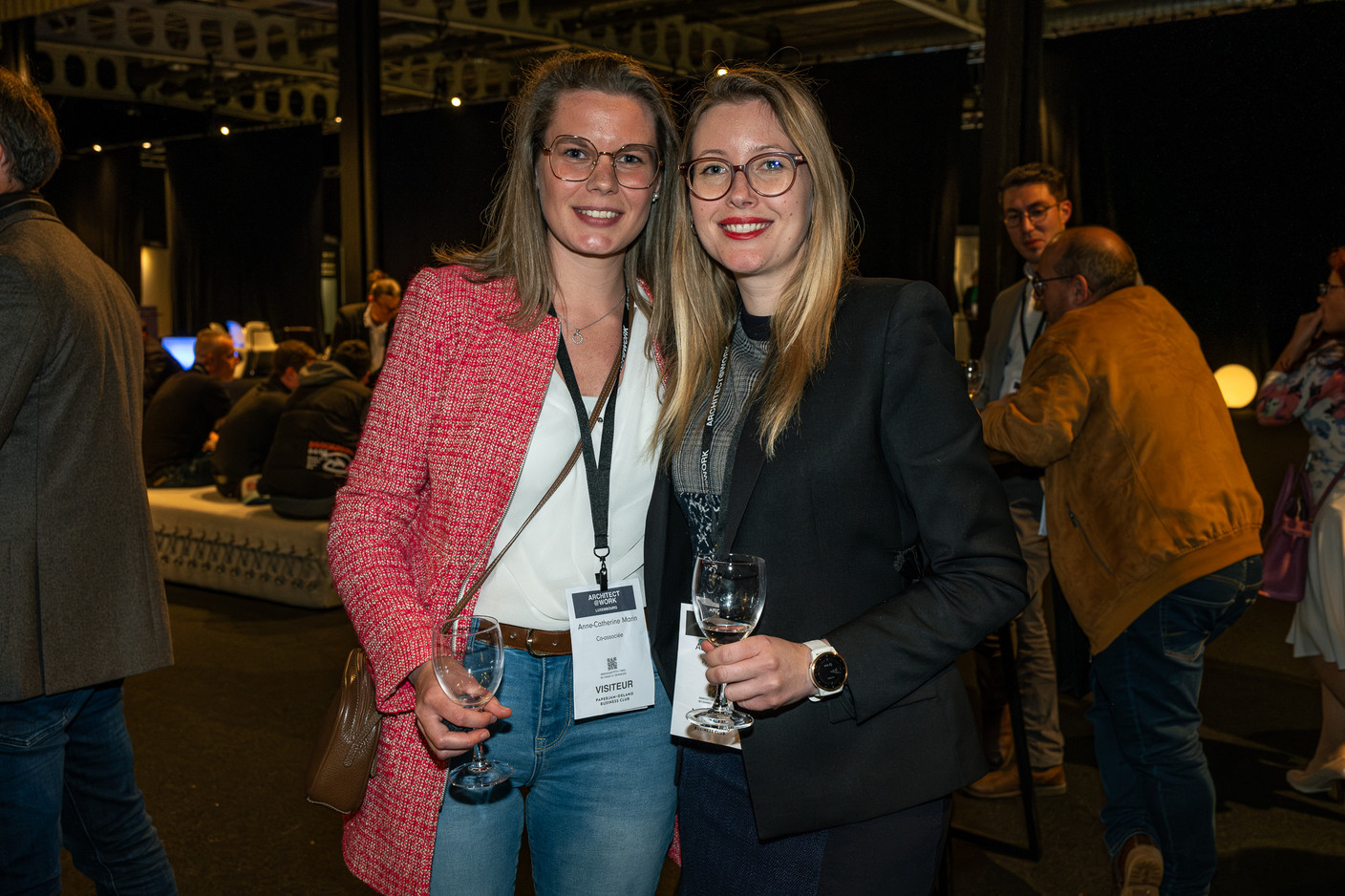 Anne-Catherine Marin (De Belsch) et Aurore Jurga (Cabinet de Psychologie Belair). (Photo: Laurent Sturm)
