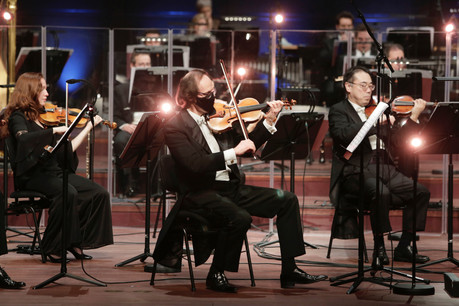 À la Philharmonie, au Mudam, à la Kulturfabrik, à la Rockhal, au Kinneksbond, et sans doute dans l’intégralité des structures qui font le tissu culturel luxembourgeois, chacun met tout en œuvre pour être prêt à rouvrir et adapter sa programmation. Un objectif d’ici là: garder la tête hors de l’eau et sa motivation intacte. (Photo: Sébastien Grébille)