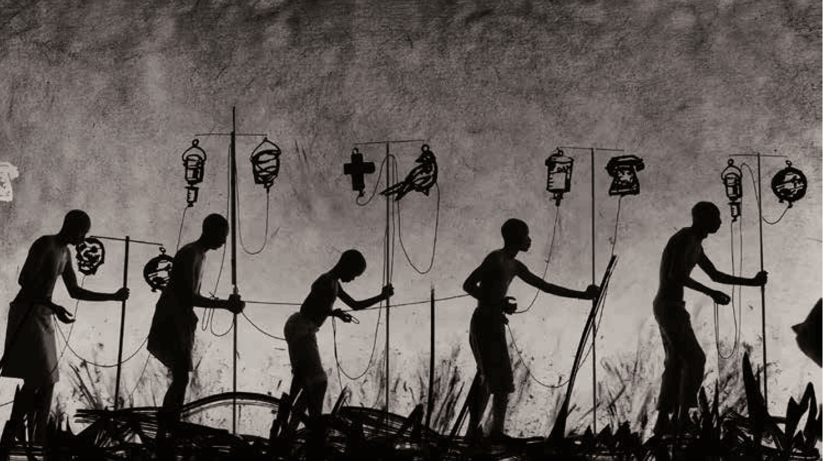 William Kentridge, video still from film made for “More Sweetly Play the Dance”, 2015. (Photo: William Kentridge)