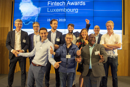 Les 10 finalistes des Fintech Awards 2019. (Photo: KPMG)