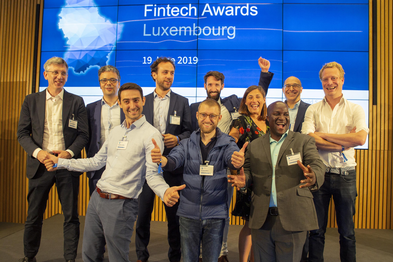 Les 10 finalistes des Fintech Awards 2019. (Photo: KPMG)