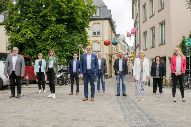 Les dix députés LSAP revendiquent la touche sociale des diverses lois adoptées ou en chantier, y compris durant la crise du Covid-19. (Photo : Matic Zorman / Maison Moderne)