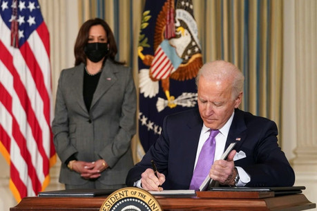 L’activisme économique de Joe Biden sur les 100 premiers jours de son mandat dope la croissance américaine. (Photo: Shutterstock)
