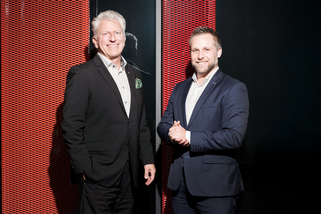 Manuel Pallage, CEO du Groupe NSI, et Robby Melin, Sales Director chez NSI Luxembourg PSF.  Photo: Patricia Pitsch (Paperjam)