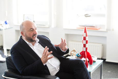 Étienne Schneider a mis sur orbite la politique spatiale du pays et rejoint à ce titre le Conseil consultatif sur les ressources spatiales. (Photo: Anthony Dehez/archives)