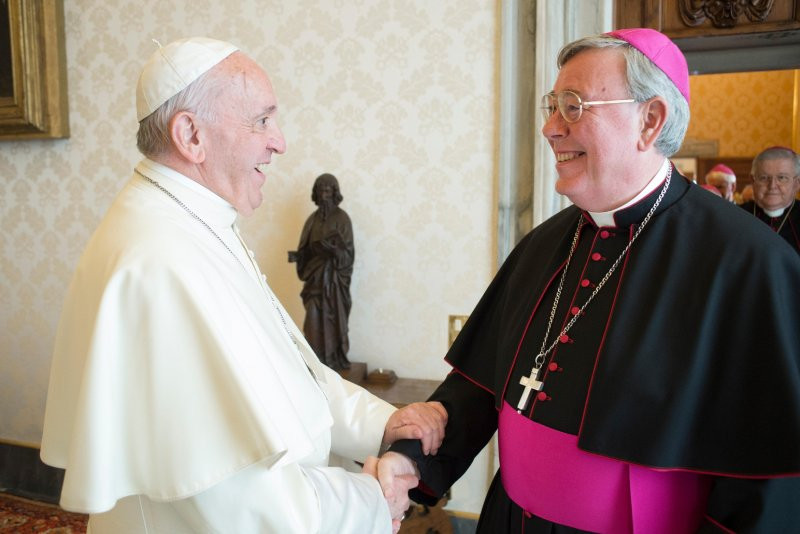 Le Pape François et Mgr Hollerich se connaissent depuis longtemps, s’apprécient et partagent une même vision de l’Église. (Photo: Archevêché de Luxembourg)
