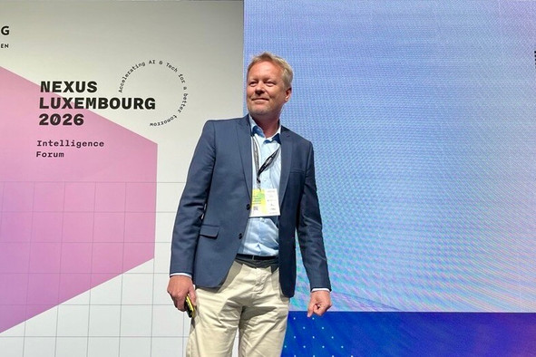 “It is very important for online platforms to make sure that they can do that in a way that suits us, the Europeans, according to our European values,” the European Commission’s Johan Bodenkamp said at Nexus Luxembourg. Photo: Paperjam