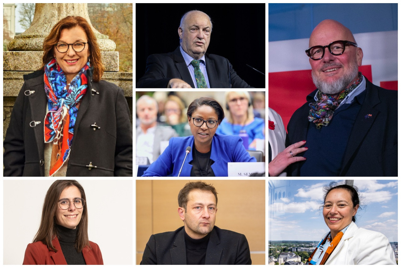 Les eurodéputés du CSV (en bas de g. à d.: Martine Kemp, Christophe Hansen  et Isabel Wiseler-Lima ) sont les moins bien notés par les ONG environnementales. (Photos: Maison Moderne/Archives)