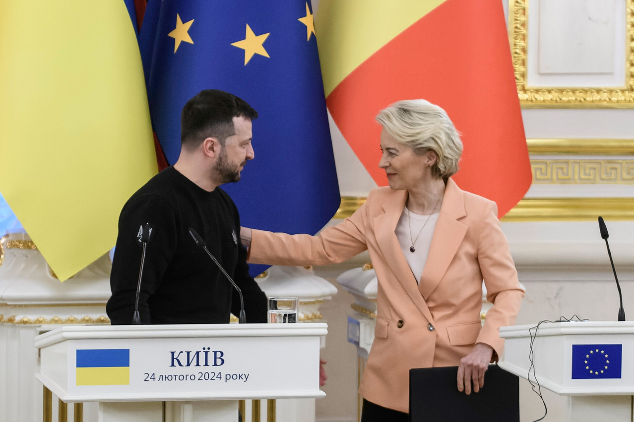 “Russia must pay for the destruction it has caused. And we are using the proceeds from frozen Russian assets to ensure that this happens,” says the President of the European Commission, Ursula von der Leyen.  (Photo: Shutterstock)
