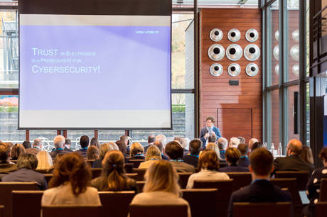 La conférence de clôture Taftie s’est penchée sur le programme de financement Digital Europe et sur le futur numérique du Vieux Continent. (Photo: Marie De Decker)