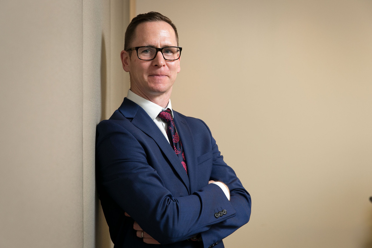 Delano interviewed Ciarán Fitzpatrick, head of ETF servicing Europe at State Street about the steps to convert a mutual fund into an exchange-traded fund (ETF) on 10 April 2024. Photo: Shane O'Neill, SON Photographic