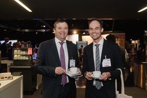 Herman Schommarz et Johan Schleuder (Investec Asset Management) (Photo: Marion Dessard)