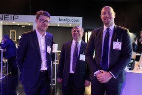 Xavier Zaegel (Deloitte Luxembourg), Unmesh Bhide (J.P. Morgan) et Michael Cebo (J.P. Morgan) (Photo: Matic Zorman)