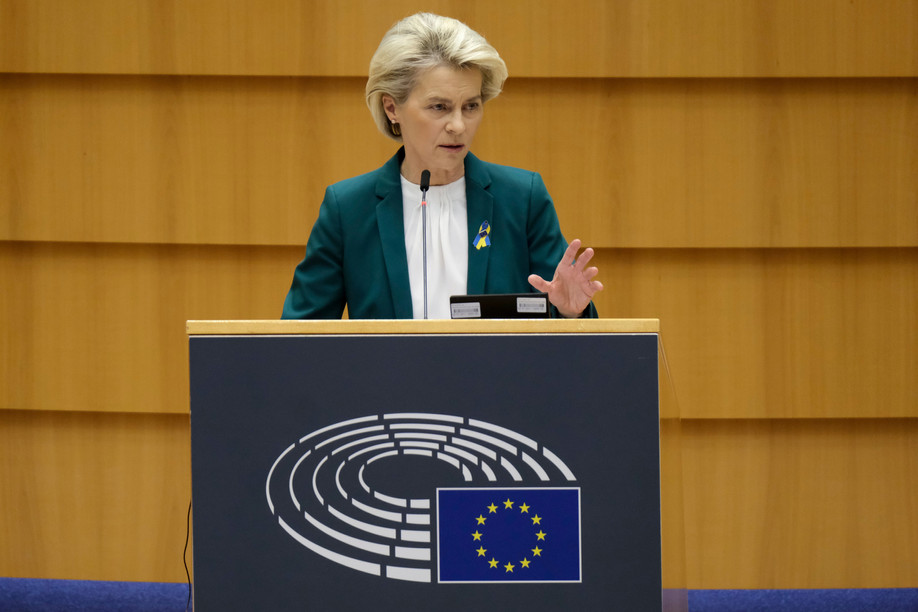 European Commission president Ursula von der Leyen said that the Commission would review its green energy targets to cut its dependency on Russian fuels.  Photo: Shutterstock