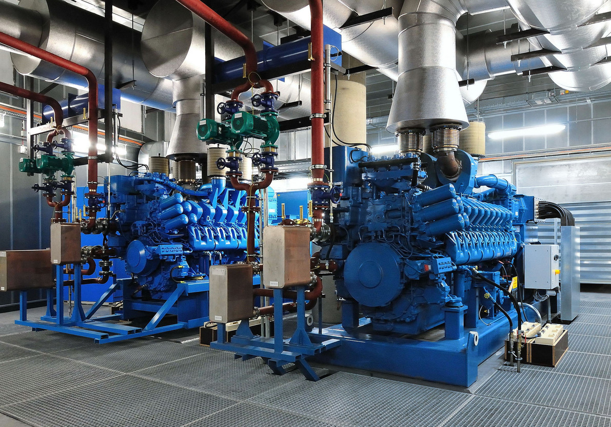 Générateur au centre de l’European Data Hub Photo : European Data Hub