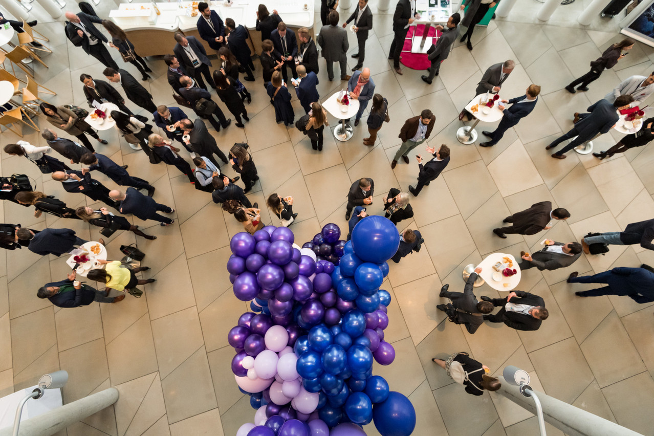 Venture capital fundraising has been resilient so far in 2022. Pictured, the LPEA Insights 2022 conference, organised by the Luxembourg private equity and venture capital association (LPEA) and held at the Philharmonie on 13 October 2022. Photo: Nader Ghavami/Maison Moderne