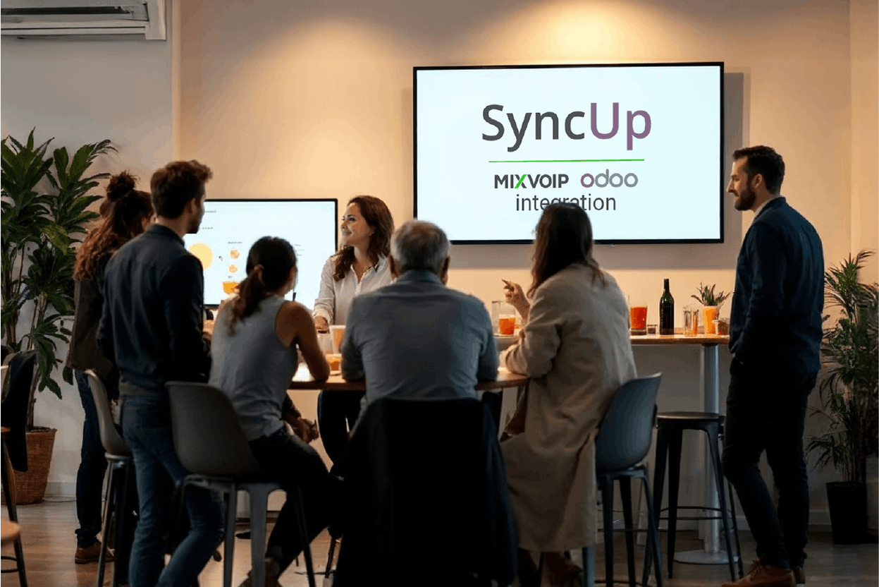 SyncUp – Mixvoip, Captivea, Odoo, Salary (Photo: Mixvoip)