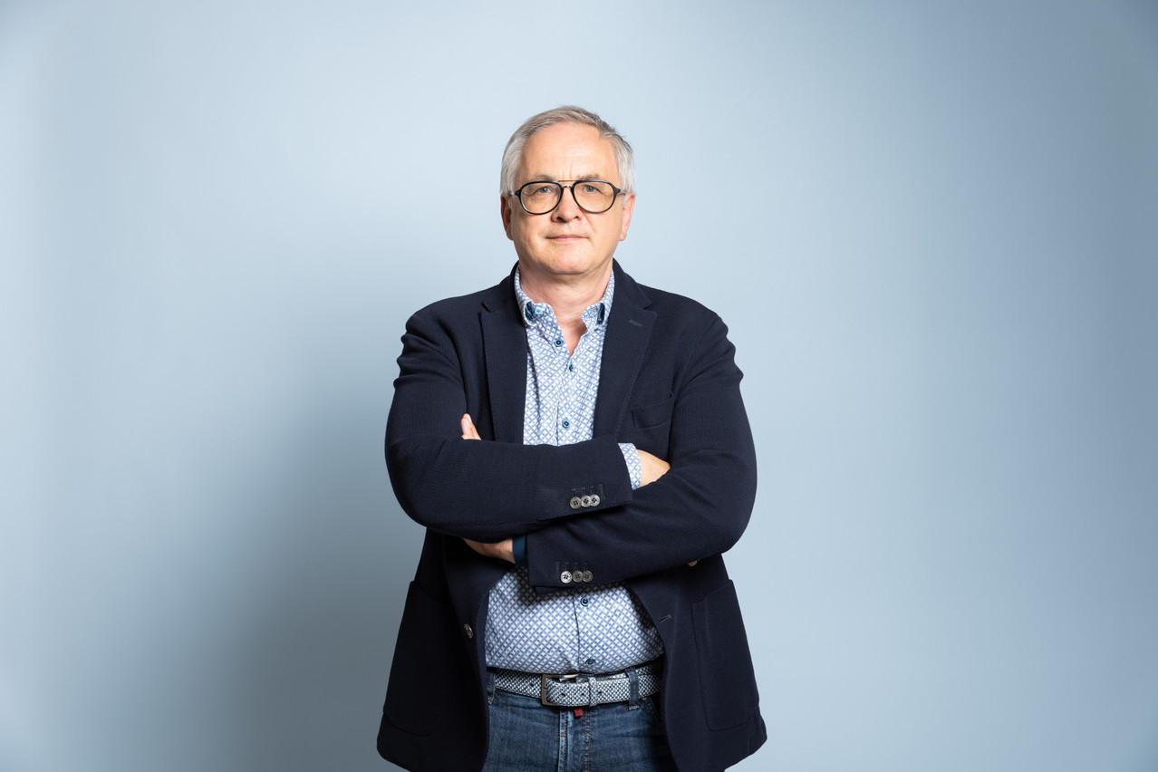 Jean-Paul Scheuren serves as president of the Chambre Immobilière. His interest in real estate is also entrepreneurial as the founder of Blochome.lu, which strives for new ownership models through blockchain and tokenisation. Photo: Romain Gamba