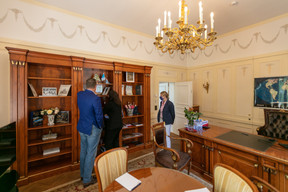 A view inside Sergey Pchelintsev's office Romain Gamba/Maison Moderne