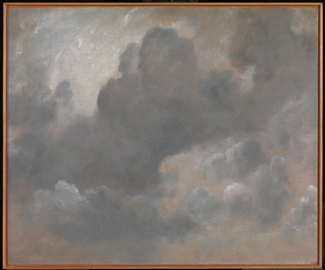 John Constable, «Cloud Study», 1822, huile sur papier sur carton, collection du Tate.  (Photo: Tate)