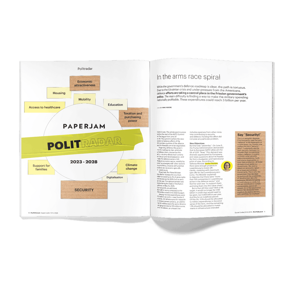 Politradar on safety (Photo: Maison Moderne)