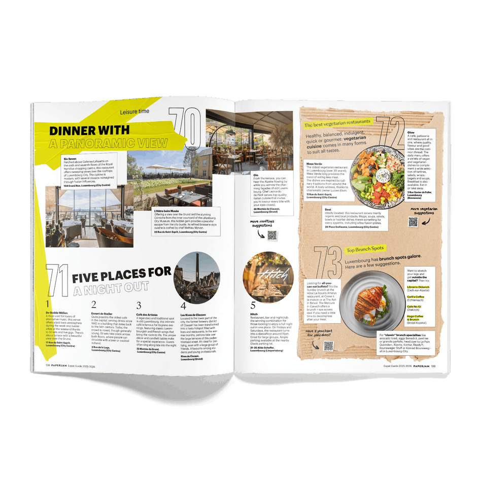 Outing and restaurant ideas. (Photo: Maison Moderne)