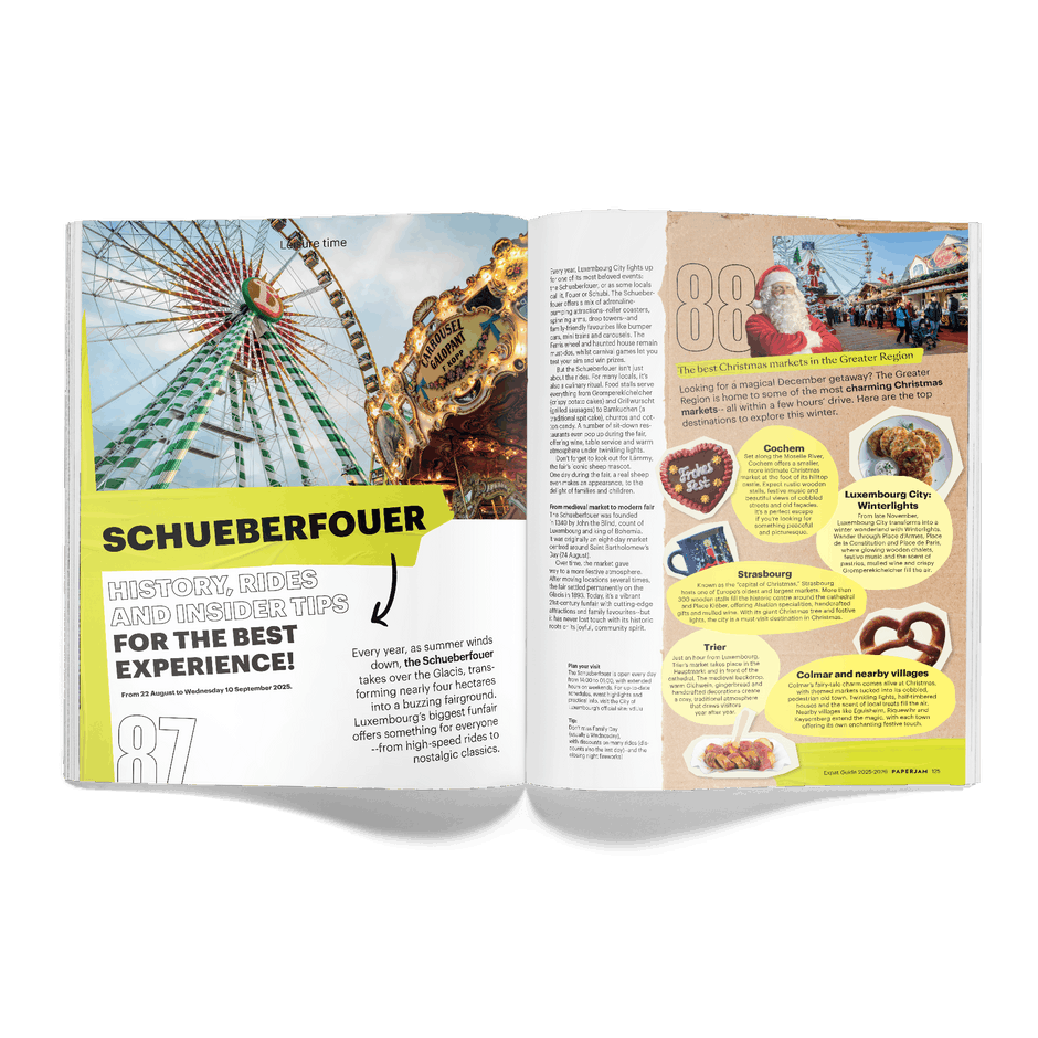 All about the Schueberfouer and Christmas markets. (Photo: Maison Moderne)