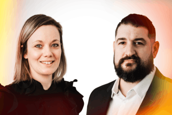Amélie Frontain, Senior Manager (Vpsf), et Jérôme Geier, Authorized Director (VPsf) chez Value Partners. (Illustration: Maison Moderne)