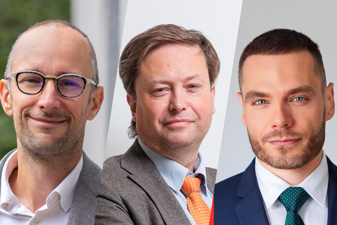 Three observers weigh in on the AAA rating: Julien Pénasse (University of Luxembourg), Philippe Ledent (ING) and Christopher Dembik (Pictet AM). Photos: Sophie Margue/Romain Gamba/Maison Moderne and Quentin Jourdan