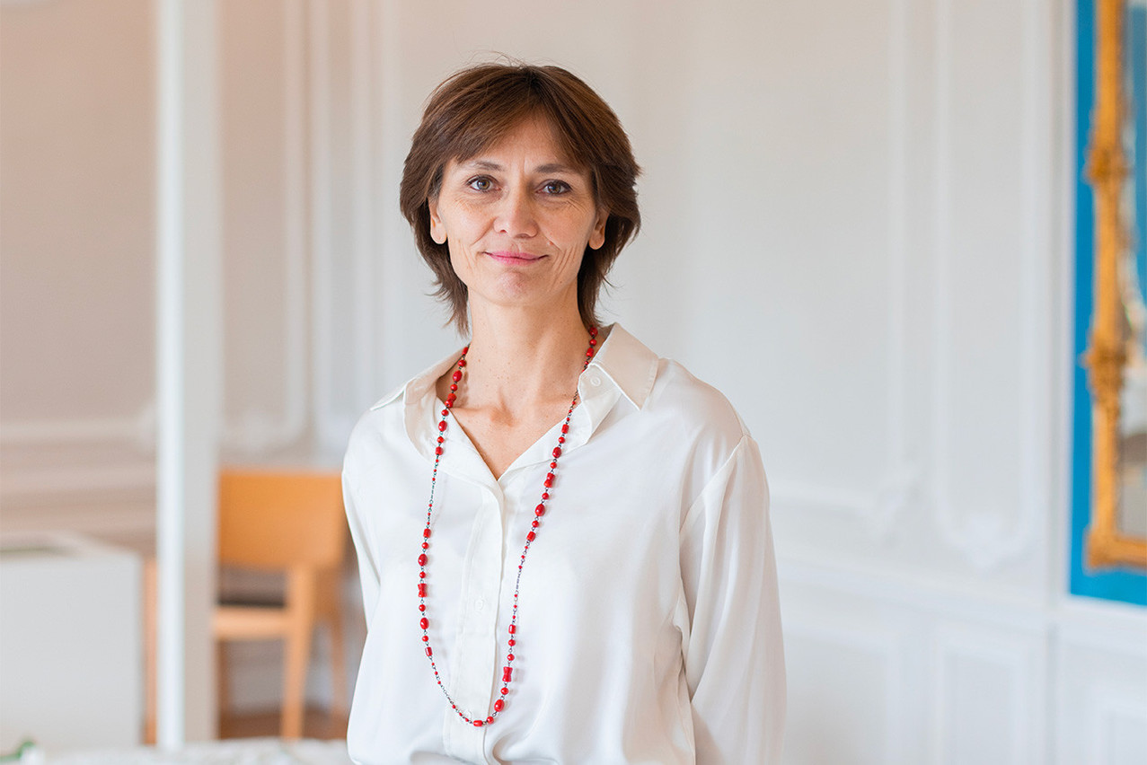 « Le monde est arrivé à un moment où de grands arbitrages sont nécessaires », dit Pascale Junker. (Photo: Romain Gamba/Maison Moderne)