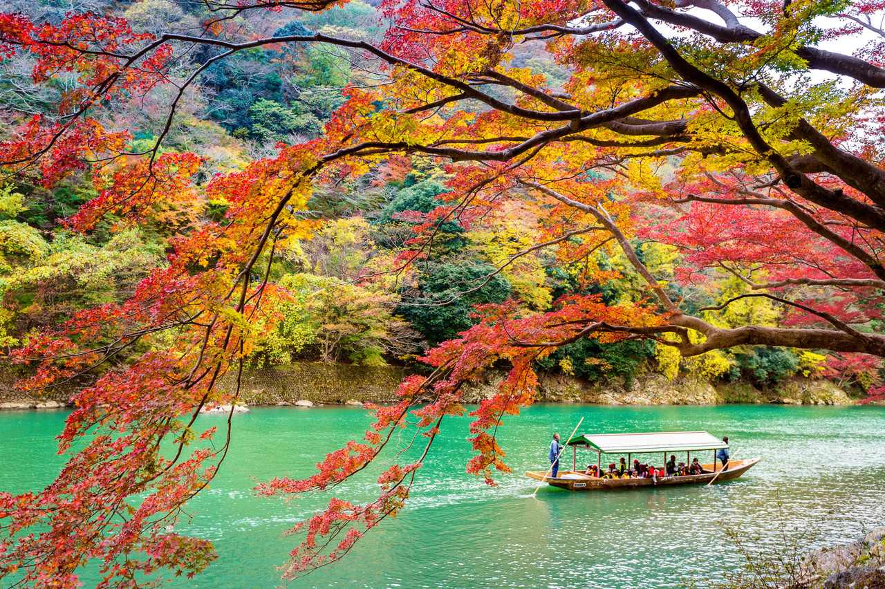 Visitors will be able to visit Japanese nature throughout the seasons, in just one hour.  Photo: Shutterstock
