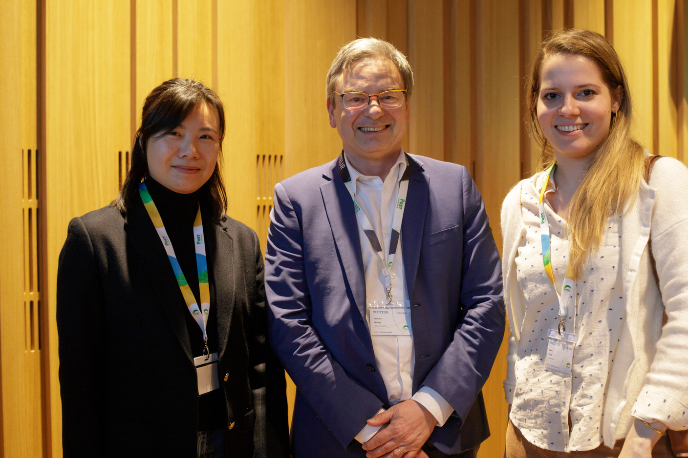 Yuting Xu (Next Gate Tech), Bernard Nicolay (Solvay Brussels School), Fanni Koncz (Next Gate Tech). Photo: Matic Zorman / Maison Moderne