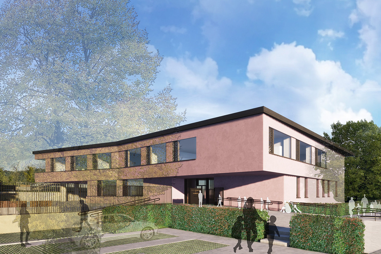 Serie La Maison De La Rue En Pente Une extension de l'école à Nommern | Paperjam News