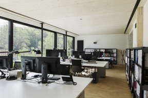 Vue des bureaux de Fabeck Architectes. (Photo: Christian Aschman)