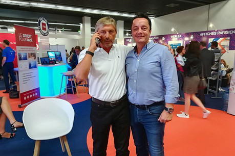 Avec cette première grosse levée de fonds, André Martinie et Ugo Loustalet vont pouvoir se préparer à attaquer d’autres marchés que la France. (Photo: Ezbeez)