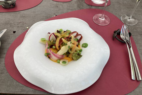 Salade printanière, toute en fraîcheur et bien craquante. (Photo: Céline Coubray)