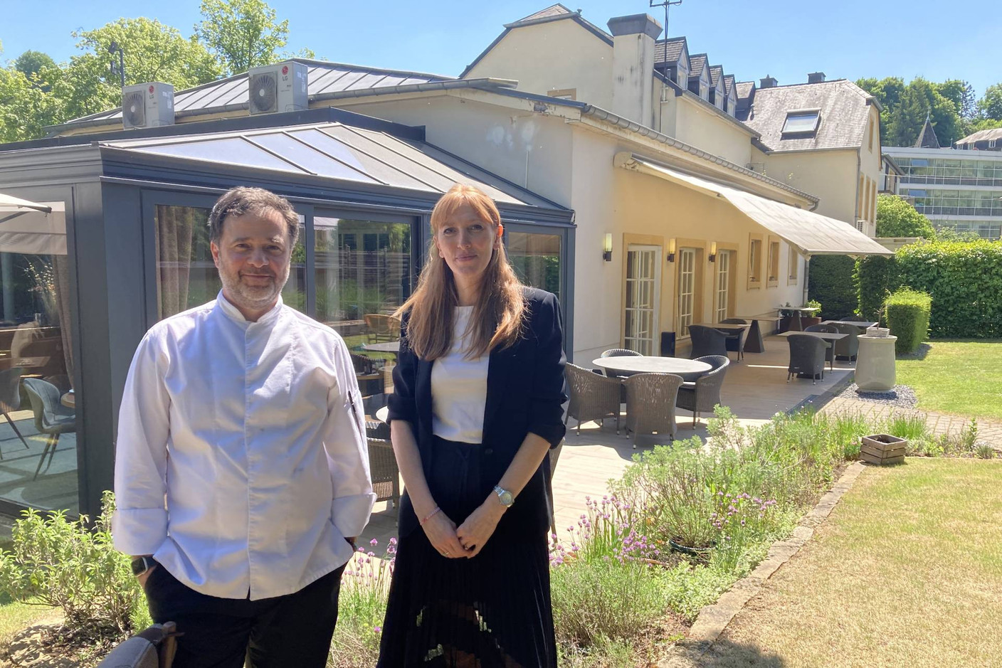 Fabrice Salvador et Annabelle Soutiran sont le cœur battant des Jardins d’Anaïs. (Photo: Céline Coubray)