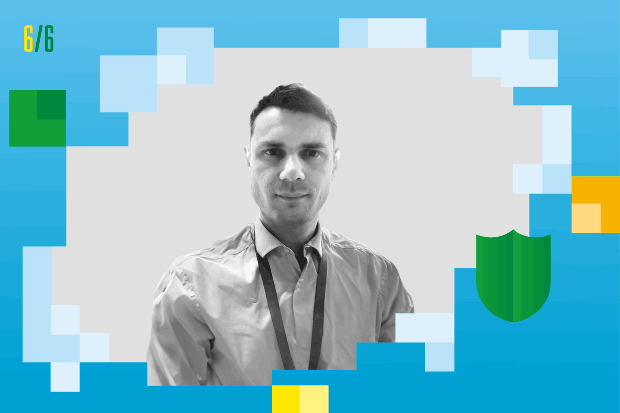 Jonas Donjon, le Security Architect de DEEP. (Crédit Illustration: Maison Moderne, crédit photo: DEEP)