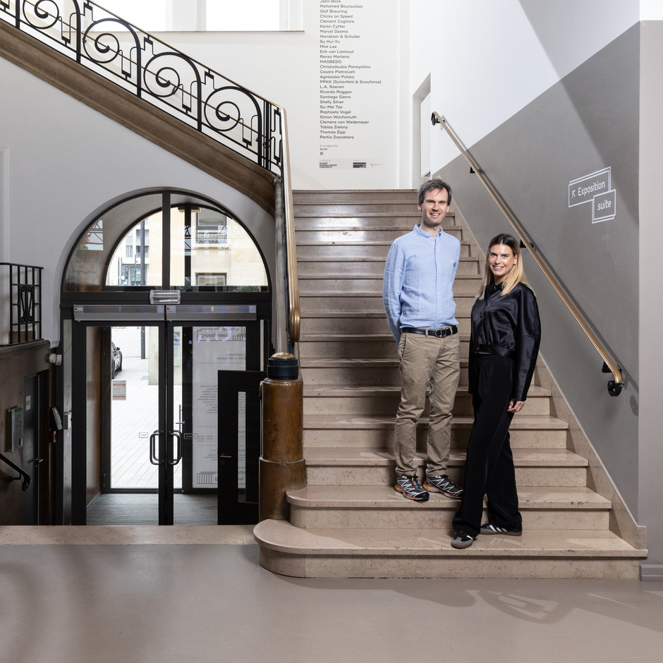 Bertrand and Charlotte Smets, second generation at the head of the Smets Group. Photo: Guy Wolff/Maison Moderne