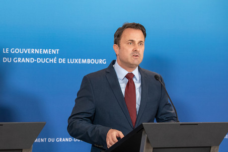 Durant les premiers jours de confinement, le Premier ministre Xavier Bettel avait assuré que la crise sanitaire coûterait ce qu’elle coûterait. (Photo: Romain Gamba/Maison Moderne)