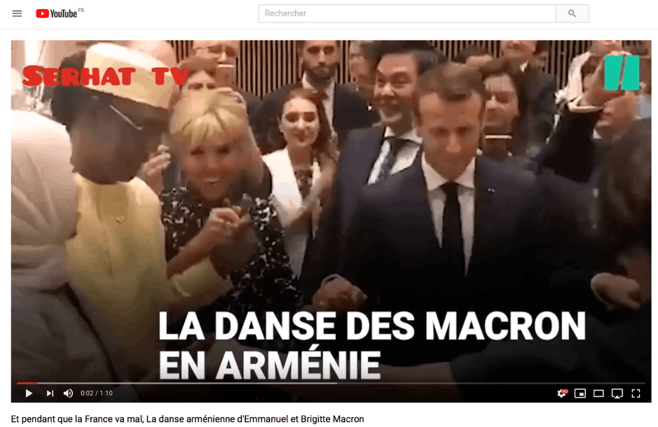 La danse des Macron en Arménie (Photo: /c law)