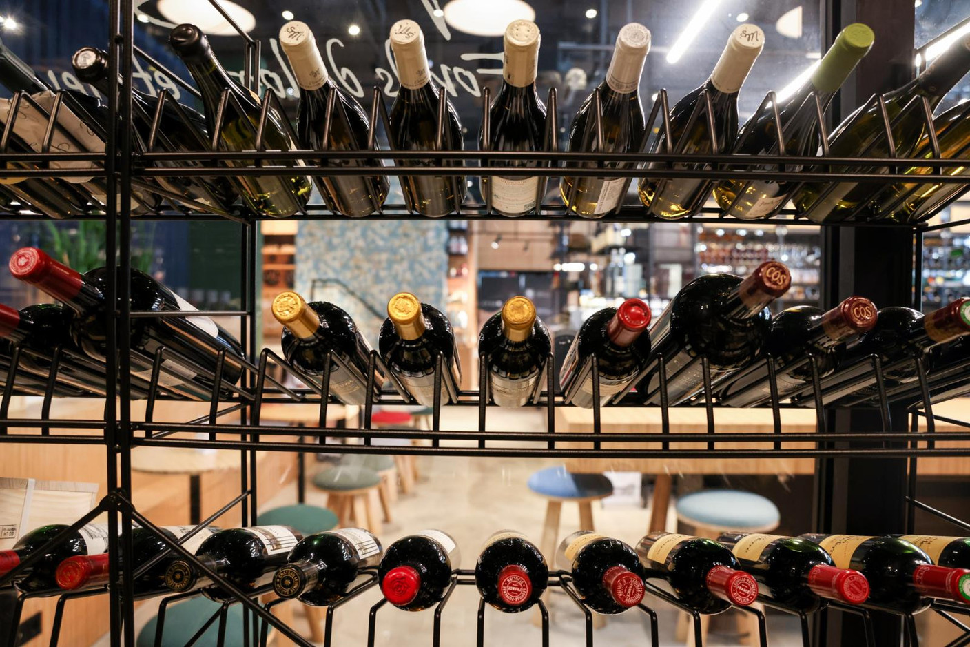 Fell in love on your very first sip? They’ll find your chosen wine from the array of shelves in the wine library and uncork it on the spot (for a corkage fee of €15) or you can take it away as a treat for yourself (or someone else). Marie Russillo (Maison Moderne)