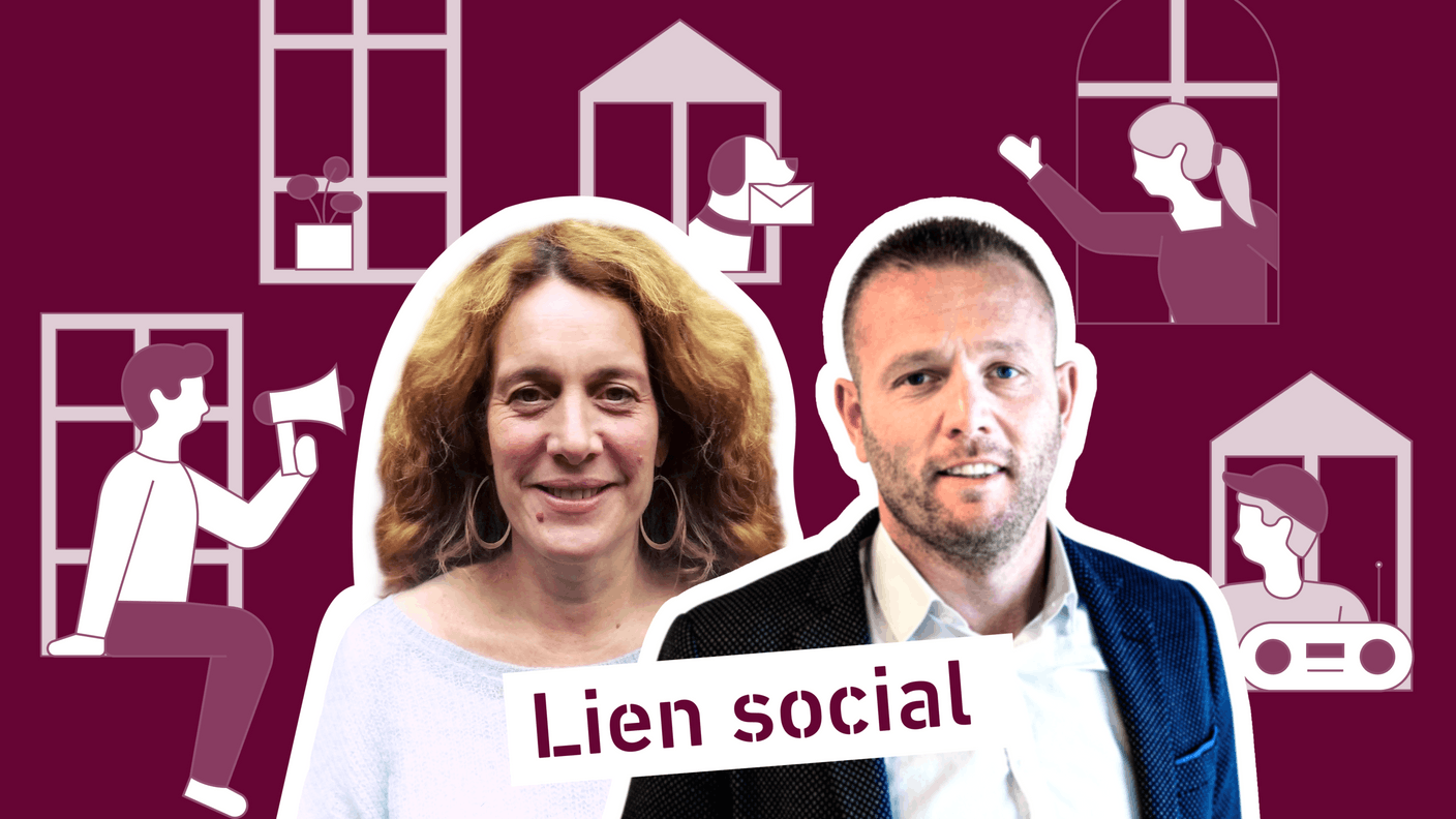 Sophie Dawance, Architecte et urbaniste, enseignante à la faculté d’architecture de l’Université de Liège et Jean-Nicolas Montrieux CEO d’INOWAI Montage Maison Moderne