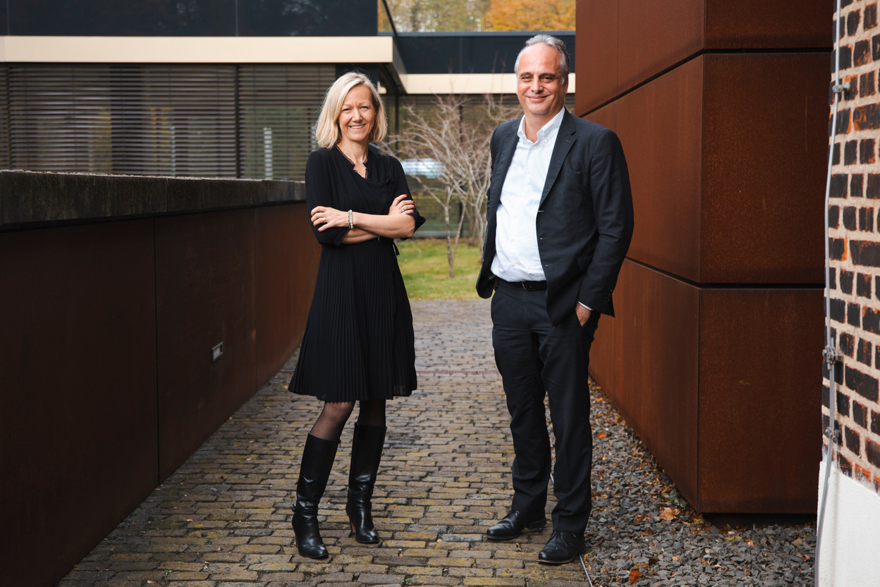 Séverine Barbette (Fondatrice de Highlight Consulting) et Erik von Scholz (CEO d’Enovos Luxembourg). (Photo: Maison Moderne)